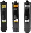 Set of 3 Kinetico filters. (Part No. 9309A Yellow, 9306B Orange & 12778 Silver)