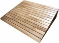 Wooden Threshold Ramps for Doorway 2-6inch Rise, Home Porch Step Front Door Entry Ramp for Wheelchair Scooters Power Chairs Walkers, 9 Size (Size : 33.8x30x13cm)