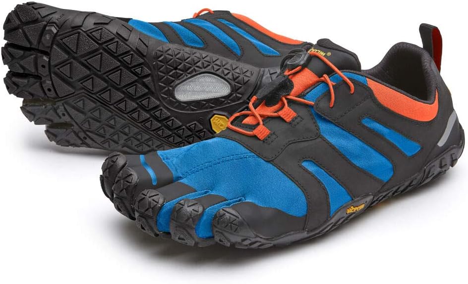Vibram Men's FiveFingers V-Trail 2.0 | Barefoot Trail Running & Off-Road Shoes with Megagrip Outsole