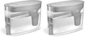 LifeStraw Home — Water Filter Dispenser, 18-Cup, Pebble (Pack of 2)