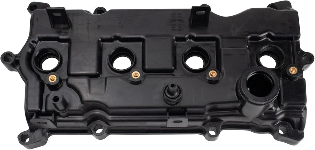 TRQ Ignition Coil and Spark Plug Kit 9 Piece Iridium Spark Plugs Valve Cover Compatible with 2014-2015 Infiniti QX60 2013-2017 Nissan Altima 2014 Pathfinder 2014-2016 Rogue