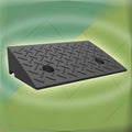 Curb ramp,Driveway ramp, 2' 5' 7' Rise Doorway Threshold Ramp, Steps Transition for Warehouse Sidewalk(50x30x14cm)