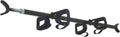 Great Day Quick-Draw Overhead Gun Rack - Intended For Jeep Wrangler With Roll Bar Width of 42-48in - Black Powder-Coated Finish - 2 Gun Model, QD857-OGR-JEEP