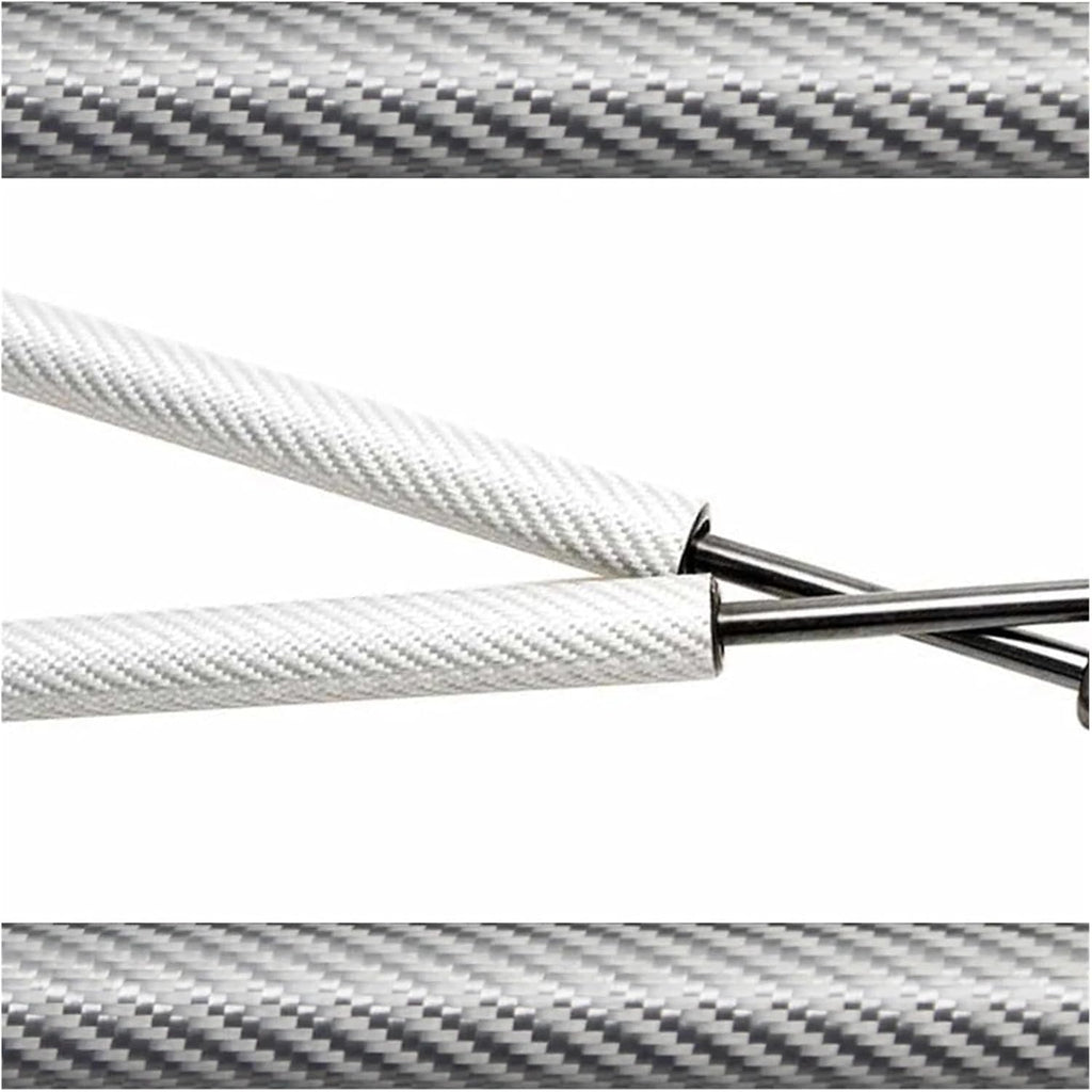 Dampers 1991-1998 Compatible with VW Golf MK3 Front Bonnet Hood Modify Lift Support Shock Accessories Absorber Car Parts(Color:Silver Carbon Fiber)