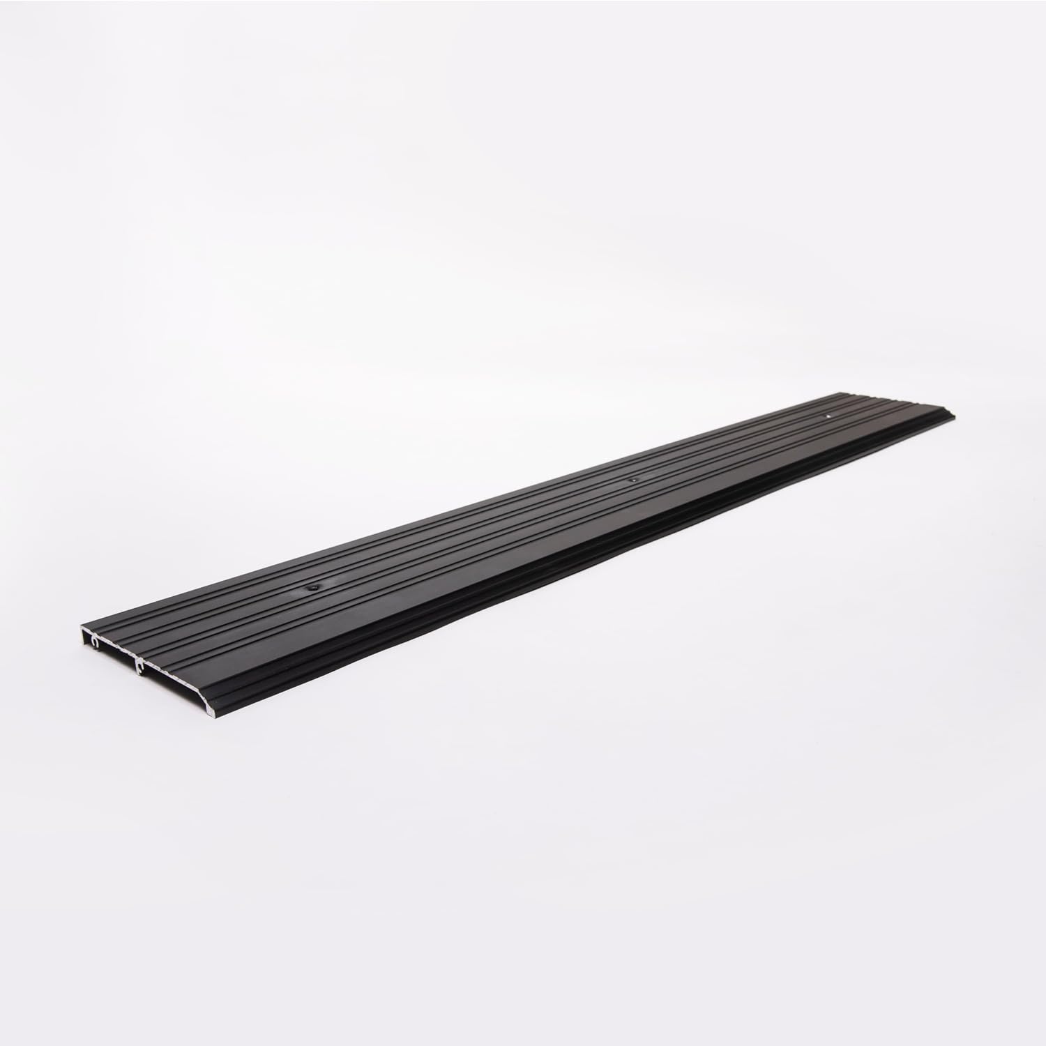 ADA Tile Saddle Threshold Aluminum ADA Compliant Door Saddle for Tile Floors – 1/2' Height – 5-1/2' or 6-1/2' Wide – Prehung Ready, Top Screw Holes Commercial-Residential (48'x 5 1/2')