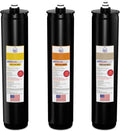 American Filter Company® Brand # AFC-KN-YOI Water Filter, Compatible with Kinetico® K5 systems, Cartridge set (Part # 9309A, 9306B & 9428A) Yellow/Orange/Ivory - 6 Month Pack