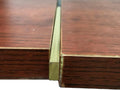 Extra Narrow Floor Transition Strip - Brass Seam Binder for Doorways, Gap Covering Threshold for Wood to Tile Flooring Transition, Durable and Stylish Flooring Solution