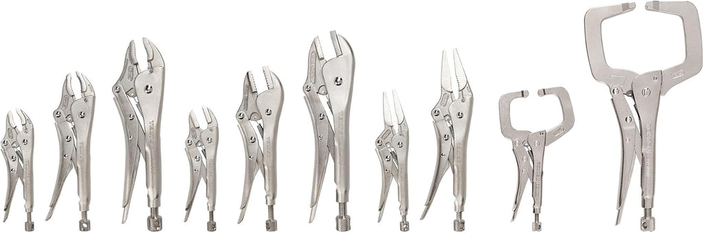 TEKTON Locking Pliers and C-Clamp Set (10-Piece) | PLK99907