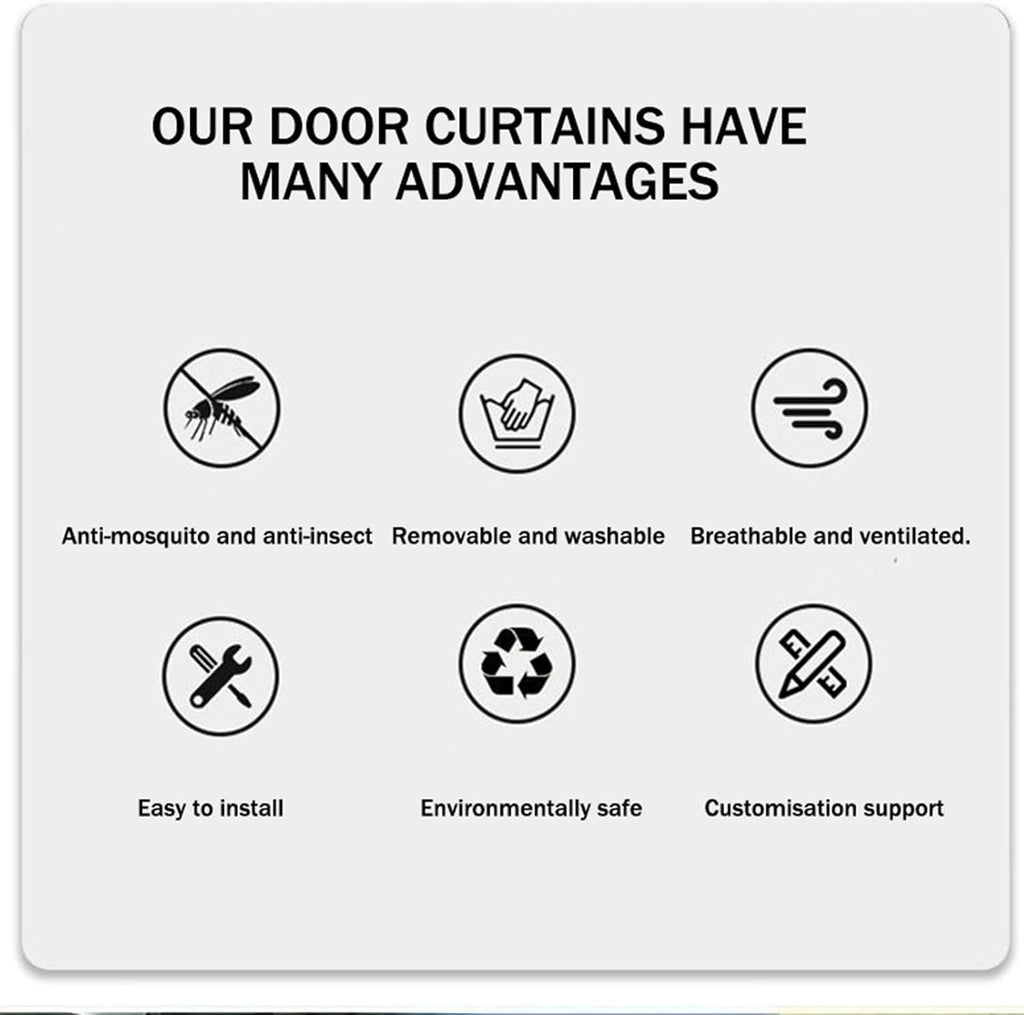 1.6mm/1.8mm Thickness Freezer Curtain Plastic Curtain Strips, Door Thresholds for Exterior Doors Strips (1.8mm,0.75Mx2M)