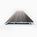 Heavy Duty Aluminum Threshold with Special Curve/Half Saddle for a Smooth Surface for Wheelchair Ramp Accessibility, Residential and Commercial Properties. Multiple Colors and Sizes. (72' Black)