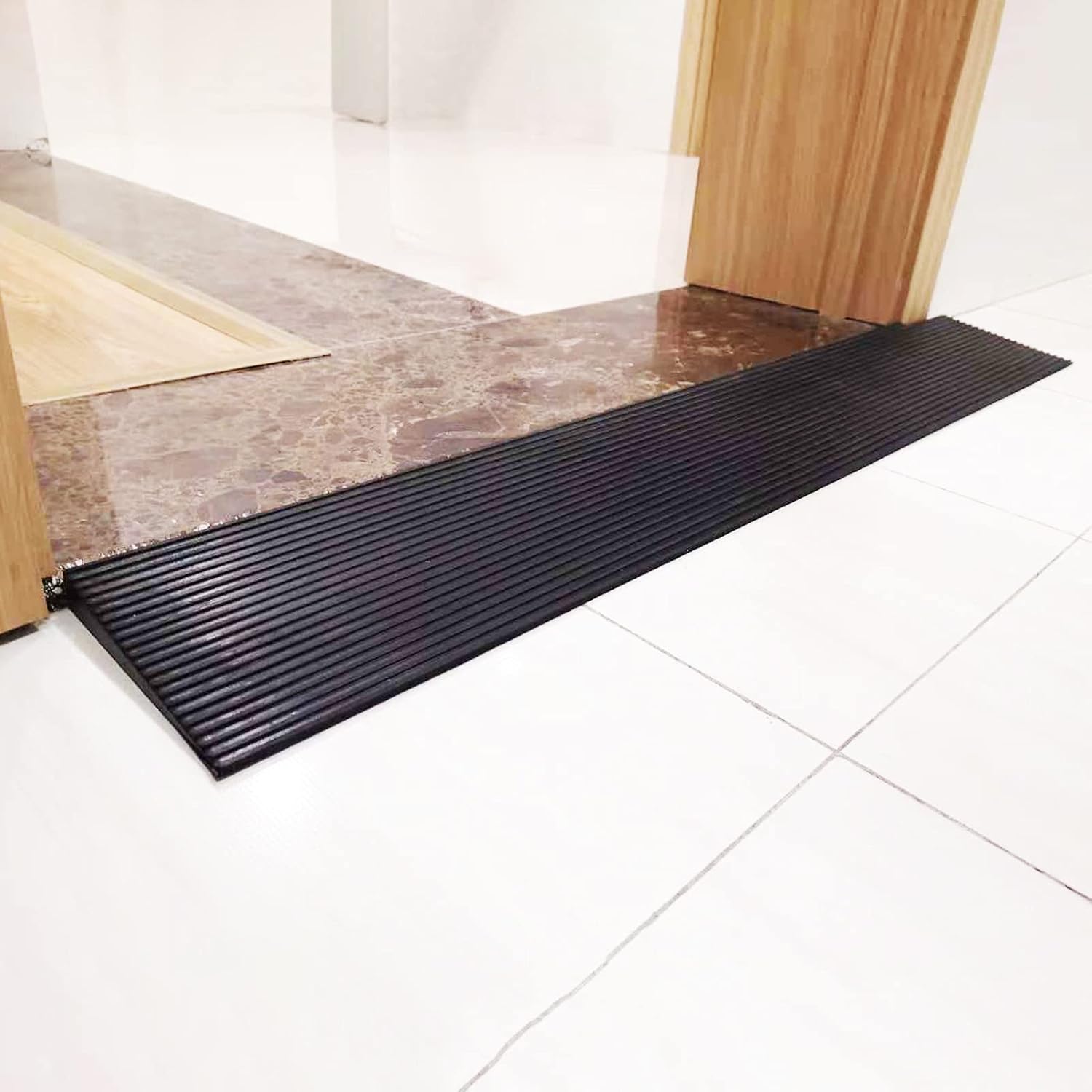 0.6inch / 1inch / 1.5inch / 2inch Rise Access Ramp, Entry Handicap Threshold Ramps, Doorways Steps Shed Non-Slip Wheelchairs Disabled Ramp (Size : 90x20x3cm)