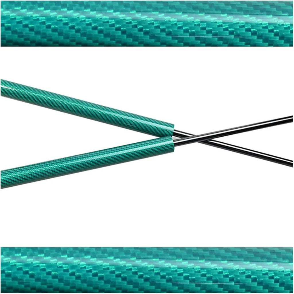 Dampers 1991-1998 Compatible with VW Golf MK3 Front Bonnet Hood Modify Lift Support Shock Accessories Absorber Car Parts(Color:Green Carbon Fiber)