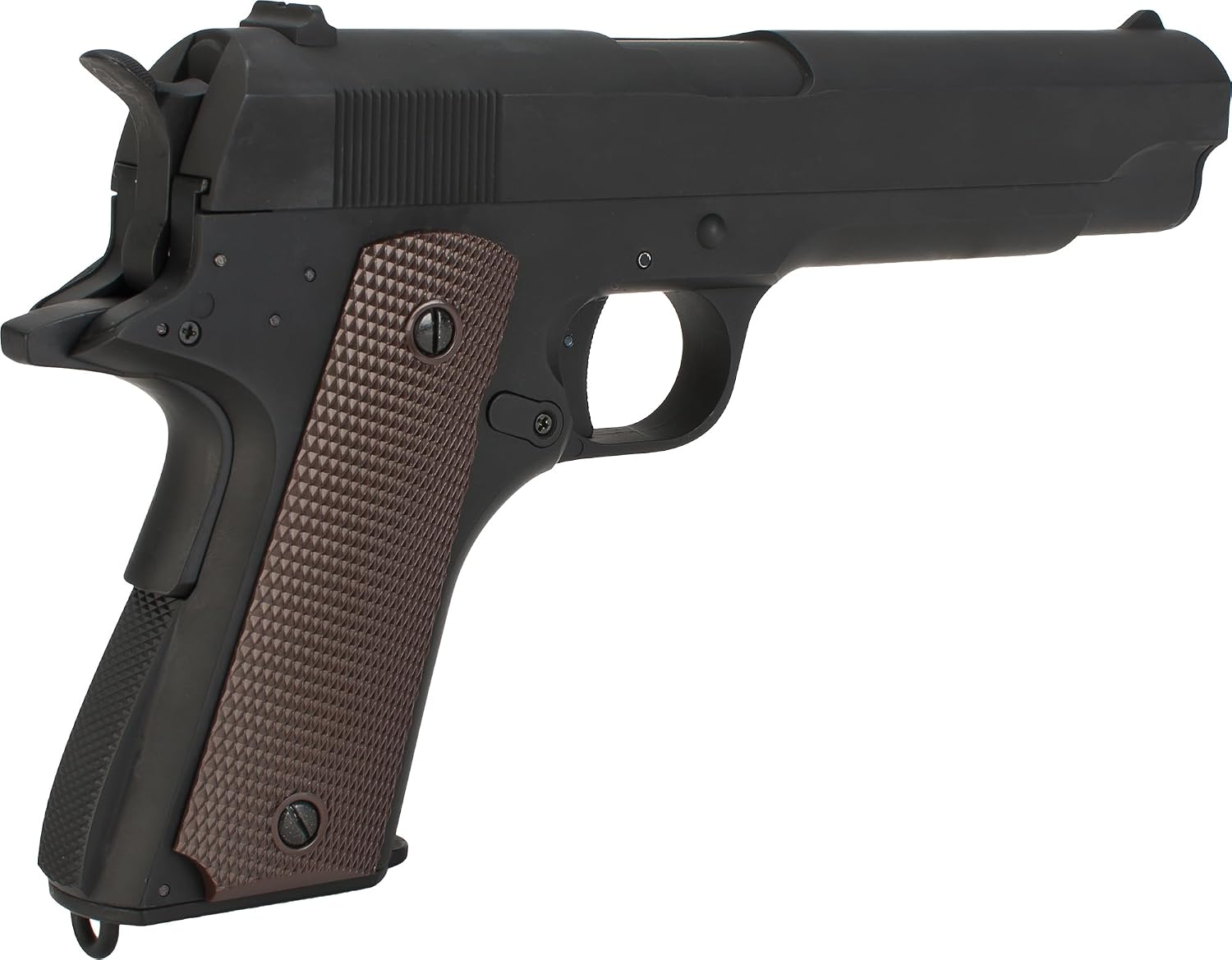 Evike Airsoft - CYMA New Gen. Tokyo Marui Inspired Heavy Weight 1911 AEP Airsoft Pistol w/Metal Gearbox