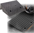 Portable Threshold Ramp Sidewalk Curb Ramps Non-Slip Wheelchair Ramp 4-8In Rise Sidewalk Kerb Ramp Door Step Ramp Shed Ramp/50 * 80 * 14Cm (Size : 50 * 50 * 17Cm)