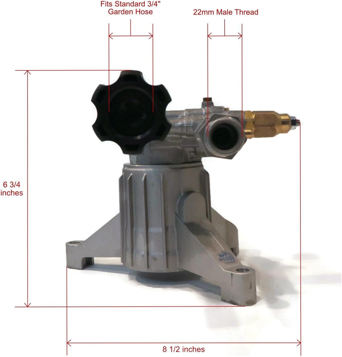 The ROP Shop OEM AR 2600 psi Power Pressure Washer Pump Excell VR2500 / EX2RB2321 Upgrade Kit
