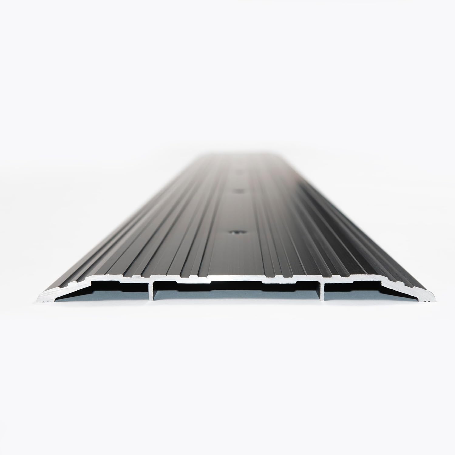 Aluminum Thresholds 7 Inch - Residential/Commercial use Saddle/Handicap Easy Installing and Accessible/Fire Proof Rated (94', Black)