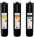 American Filter Company®Brand Model # AFC-KN-YOG Water Filters, Compatible with Kinetico® K5 systems, Cartridge set (Part # 9309A, 9306B & 12752A) Yellow/Orange/Green - 6 Month Pack