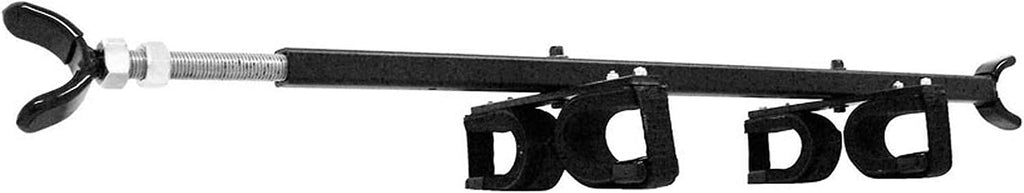 Great Day Quick-Draw Overhead Gun Rack For Tactical Weapons - Intended For Jeep Wrangler With Roll Bar Width of 42-48in - Black Powder-Coated Finish - 2 Gun Model, QD857T-OGR-JEEP