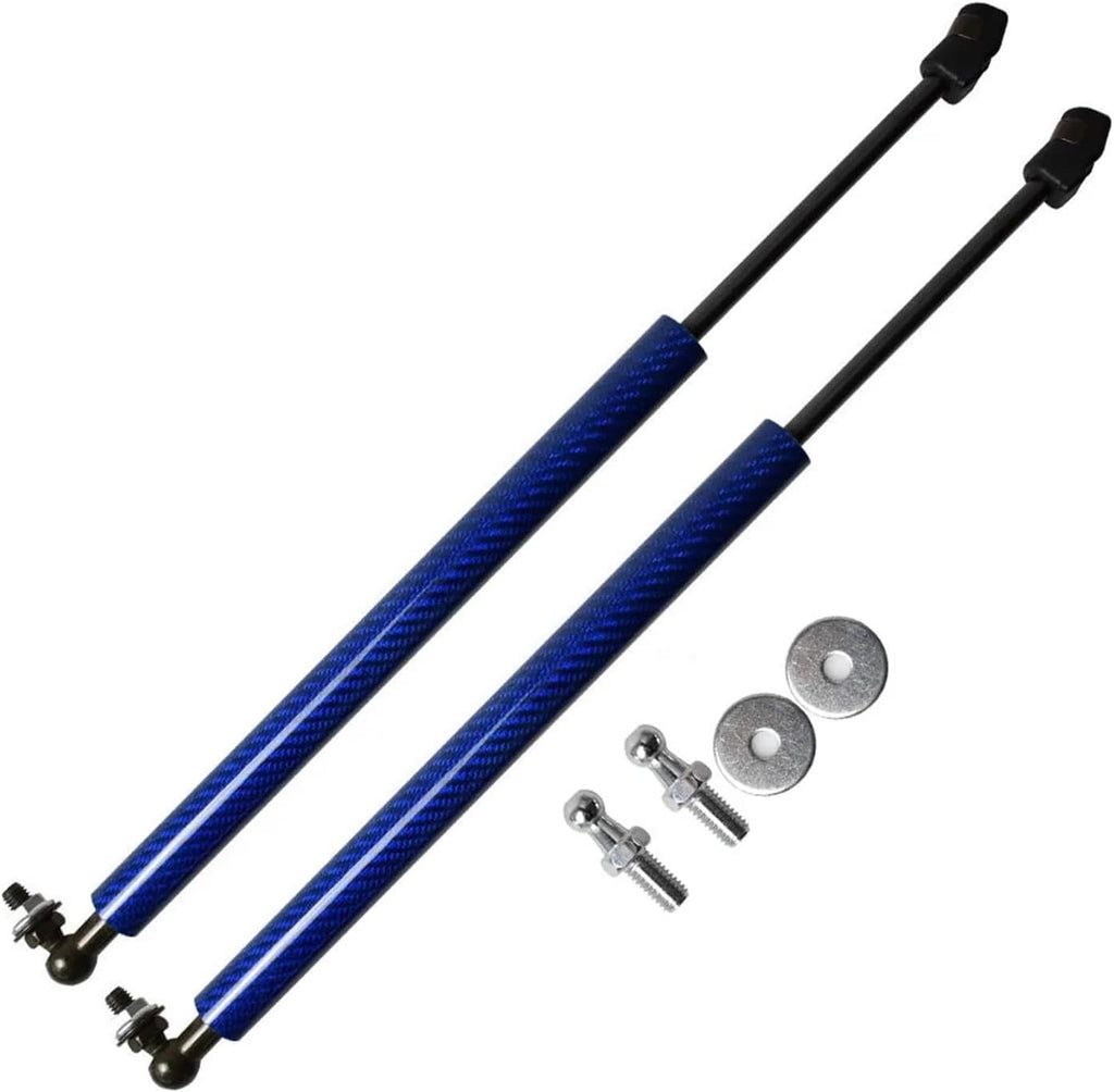 Dampers 1991-1998 Compatible with VW Golf MK3 Front Bonnet Hood Modify Lift Support Shock Accessories Absorber Car Parts(Color:Black Carbon Fiber)