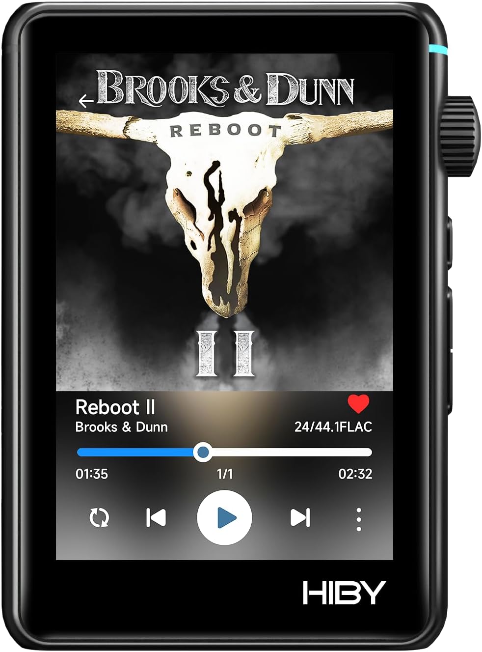 HiBy R3 II 2025 Hi-Res Audio Player - Dual DAC Chips, MQA Decoding, Qobuz/Tidal Player with Bluetooth 5.1, 3.5mm SE/4.4mm BAL Ports | Up to 2TB Expandable Storage