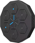 Music Boxing Machine,Wall Mounted Boxing Gym Equipment with LED Light Show,Wall Boxing Machine for Gym Office and Home