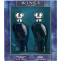 Wings By Giorgio Beverly Hills For Men. Set-edt Spray 3.4 Ounces & Aftershave 3.4 Ounces