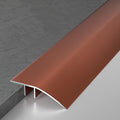 Aluminum Floor Transition Strip, 36' Aluminum Carpet To Tile Transition Strip, Interior Metal Thresholds For Doorways Vinyl Laminate, Floor Transition Strip Wood To Tile, 36in X 1.6in(Red,450cm(90x5))
