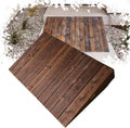 Wooden Threshold Ramp for Steps, 8in 10in 4in 7in Rise Front Door Ramp, Non-Slip Curb Ramp, Doorway Ramp Transition for Wheelchair/Walker/Cart/Scooter(60x80x25cm/24x31x10'')