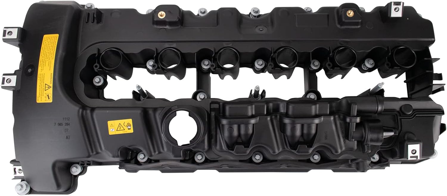 TRQ Ignition Coil Kit 7 Piece Valve Cover Compatible with 2007-2010 BMW 335i 335xi 2008-2010 135i 2008 535i 535xi 2009-2010 535xi 2011-2013 335is 2011-2012 740i 2011-2016 Z4
