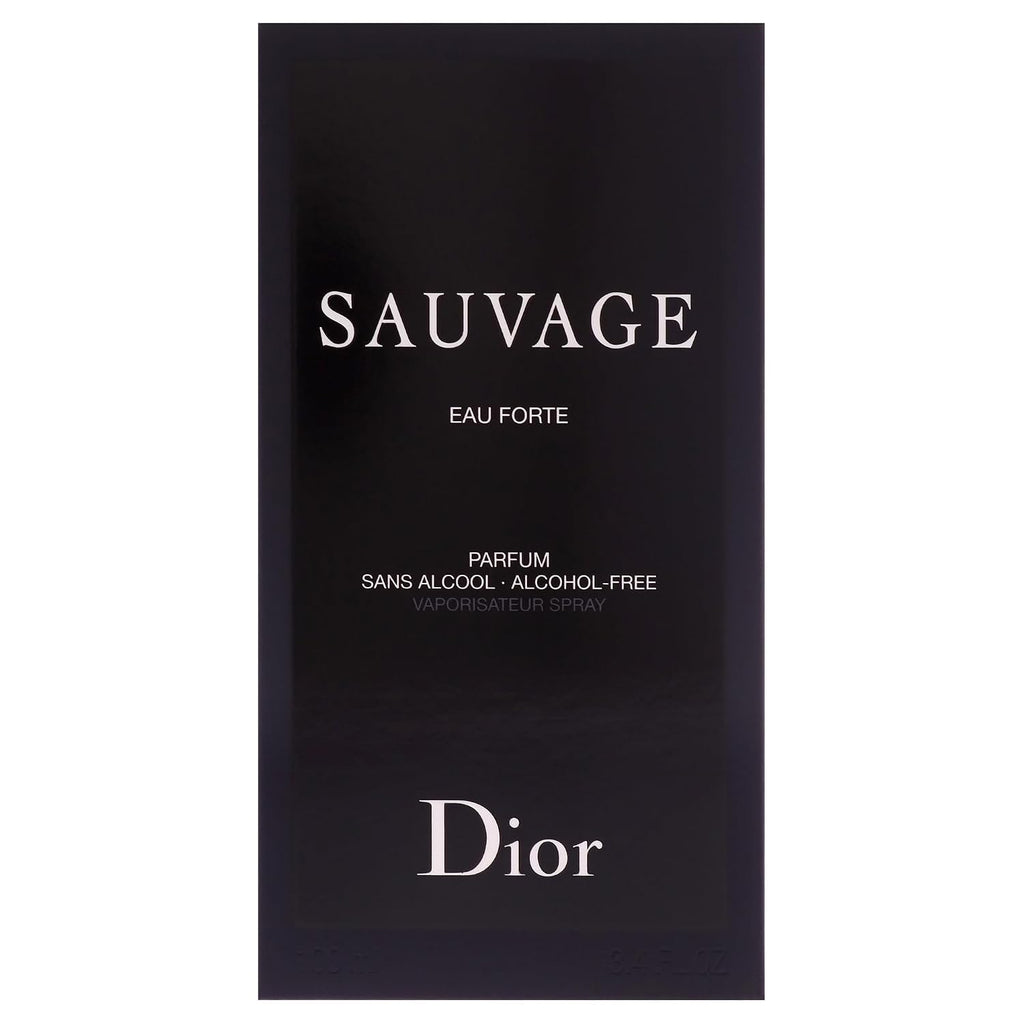 Dior Christian Sauvage Eau Forte Parfum For Men 3.4 Fl Oz