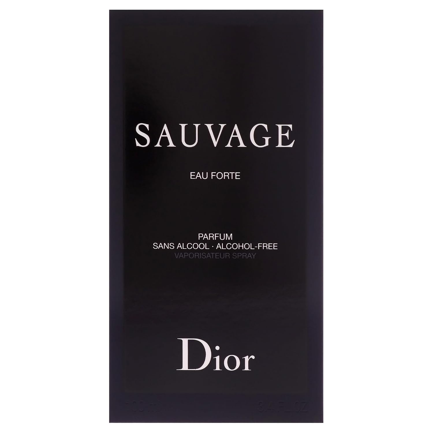 Dior Christian Sauvage Eau Forte Parfum For Men 3.4 Fl Oz