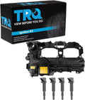 TRQ Ignition Coil Kit 4 Piece Compatible with 2012 BMW 328i 2015-2016 328i GT xDrive 2014-2016 428i