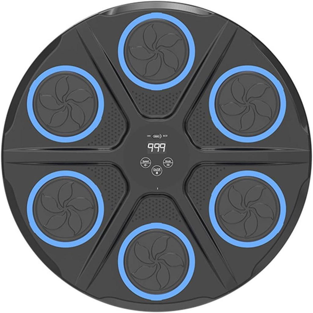 Music Boxing Machine,Wall Boxing Machine with Multifunctional Panel,Boxing Target Workout Punching Equipment for Home