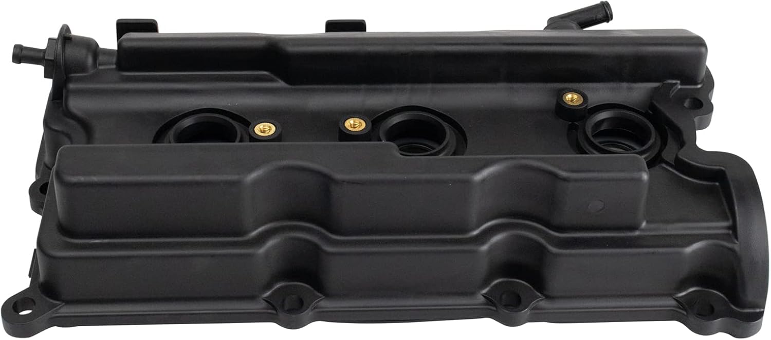 TRQ Ignition Coil and Spark Plug Kit 14 Piece Iridium Spark Plugs Valve Cover Compatible with 2005-2019 Nissan Frontier 2012-2018 NV1500 NV2500 NV3500 2005-2012 Pathfinder 2005-2015 Xterra