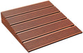 Wooden Threshold Ramp for Doorways and Outdoor Steps, Portable Step Ramp for Wheelchair, Scooter, Pets and Garden Use, Non-Slip Accessibility Ramp(50cm-19.7in)