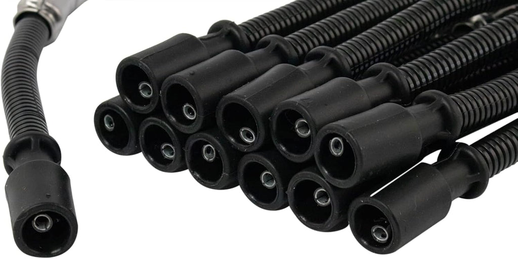 TRQ Spark Plug Kit 12 Piece Iridium Spark Plugs Compatible with 2005-2006 Chrysler Crossfire 2005 Mercedes-Benz E320