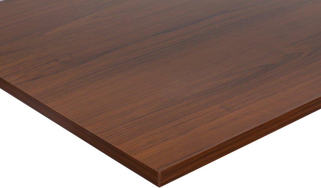 Mount-It! Table Top for Sit Stand Desk - 29 x 55 Inches - Nut Brown - Desk Sold Separately