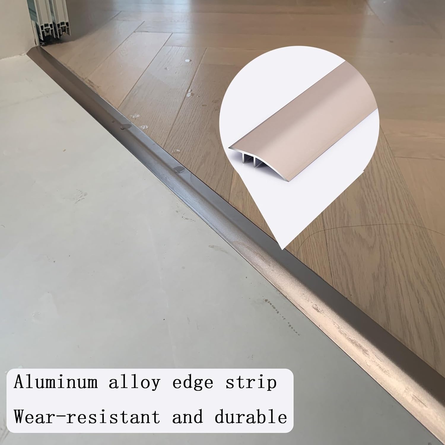 Aluminum Floor Transition Strip, 36' Aluminum Carpet To Tile Transition Strip, Interior Metal Thresholds For Doorways Vinyl Laminate, Floor Transition Strip Wood To Tile, 36in X 1.6in(Red,900cm(90x10)
