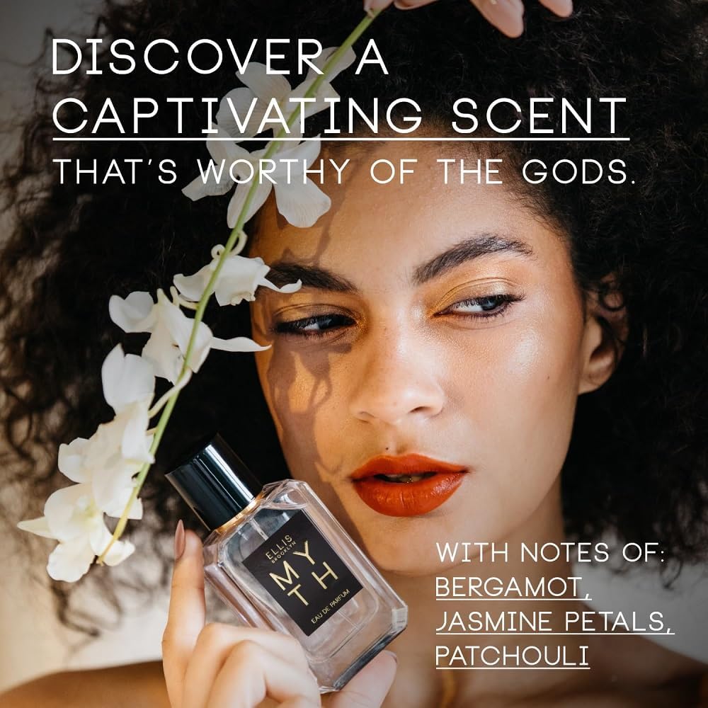 Ellis Brooklyn FLORIST & MYTH Eau De Parfum for Women - Clean Perfume, Long Lasting Perfume for Women