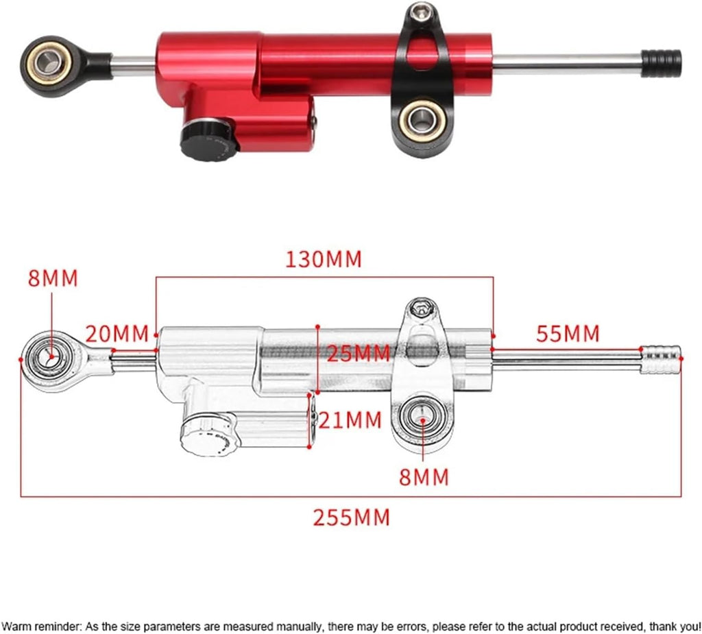 Electric Scooter Accessories Directional Steering Damper kit Fit for VSETT 10+ Spare Parts Increase High Speed Stability(Set A)