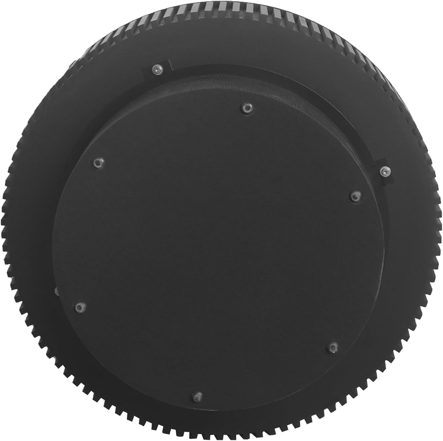 Round Coffee Table with Storage Wood Circle Coffee Table for Living Room Contemporary Fluted Table Center Table for Apartment, Easy Assembly ø39.4,Black