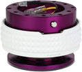 NRG Innovations SRK-210PP/GL Quick Release Kit (Purple Body / Glow in the Dark Pyramid Ring)