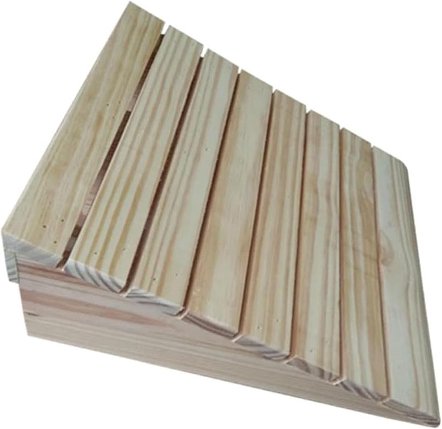 Portable Wheelchair Ramp, Wooden Threshold Ramps for Doorway 2-6inch Rise, Non-Slip Entry Ramps for Home Front Door, Steps, Garage, Patio, Porch and Shed (Size : 15.3x13.8x5.5in/38.8x35x14cm)