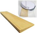 Ramp Wooden Rise Portable Wheelchair Ramp Step Stairs Transition for Home Garden Step Sheds Doors Outdoor(50 * 25 * 5cm/20 * 9.8 * 2in)