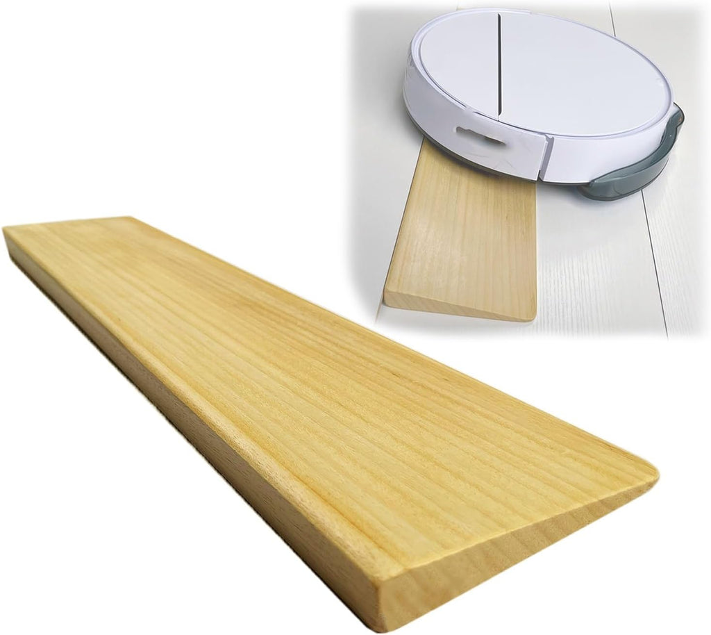 Ramp Wooden Rise Portable Wheelchair Ramp Step Stairs Transition for Home Garden Step Sheds Doors Outdoor(50 * 15 * 3cm/20 * 5.9 * 1.2in)