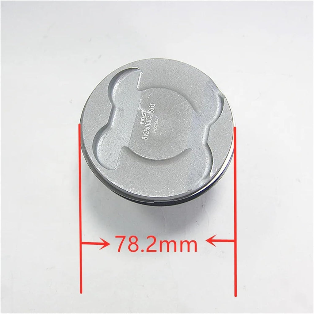 Car Accessories BV2E 6105 CA STD Size Engine Parts 1 Set Piston With Ring Compatible For Ford Fiesta Ecosport Escort 1.5 Engine