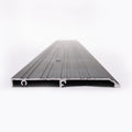 ADA Tile Saddle Threshold Aluminum ADA Compliant Door Saddle for Tile Floors – 1/2' Height – 5-1/2' or 6-1/2' Wide – Prehung Ready, Top Screw Holes Commercial-Residential (48'x 5 1/2')