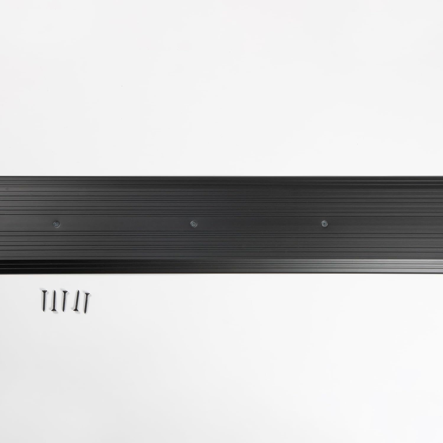 Aluminum Thresholds 7 Inch - Residential/Commercial use Saddle/Handicap Easy Installing and Accessible/Fire Proof Rated (72', Black)