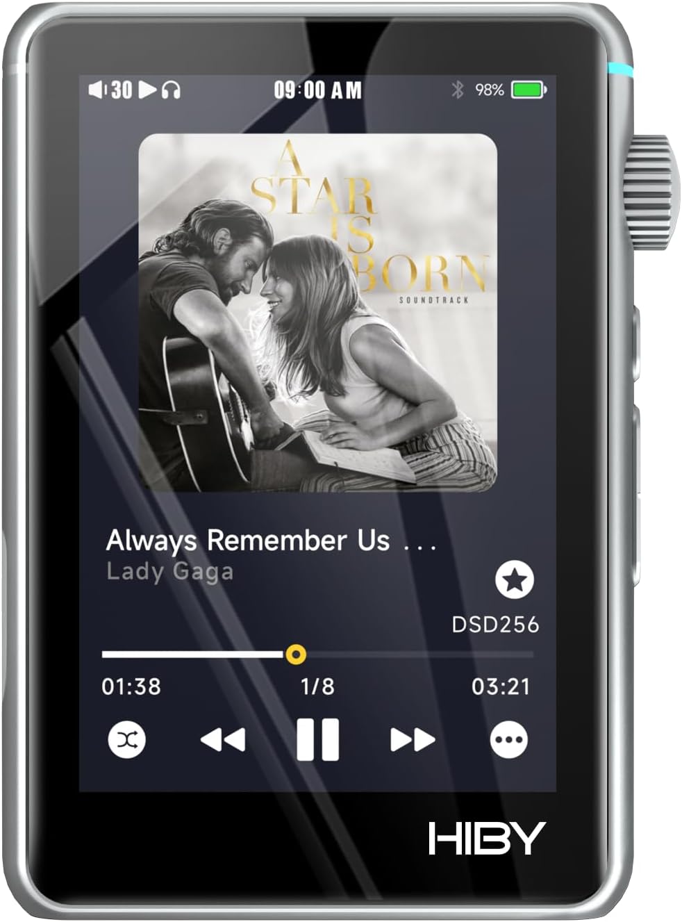 HiBy R3 II 2025 Hi-Res Audio Player - Dual DAC Chips, MQA Decoding, Qobuz/Tidal Player with Bluetooth 5.1, 3.5mm SE/4.4mm BAL Ports | Up to 2TB Expandable Storage