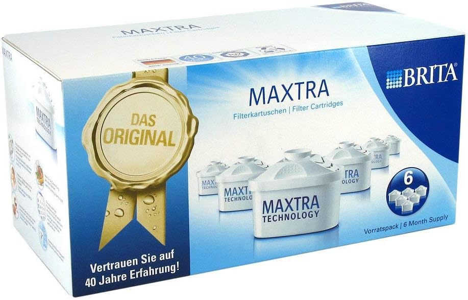 Brita 6 Piece Maxtra Water Filter Cartridges